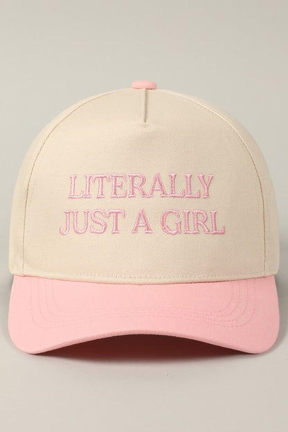 Just A Girl Hat