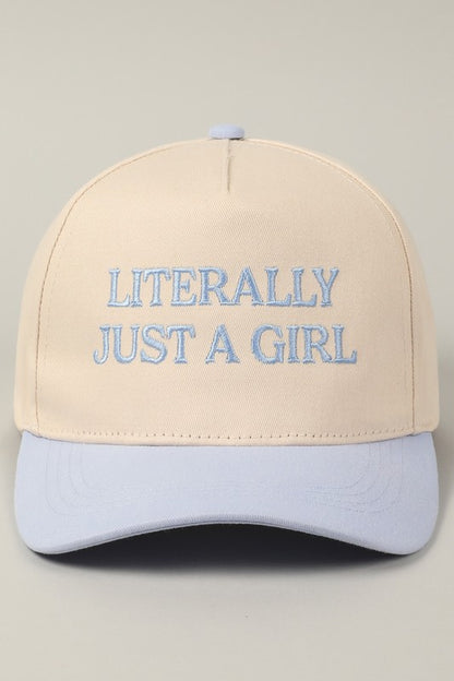 Just A Girl Hat