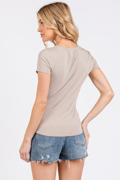 Lee Vneck Top