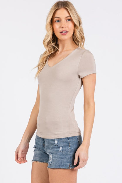 Lee Vneck Top