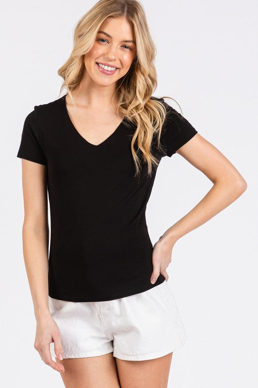 Lee Vneck Top