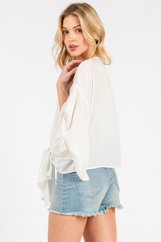 Vacation Tie Cardi