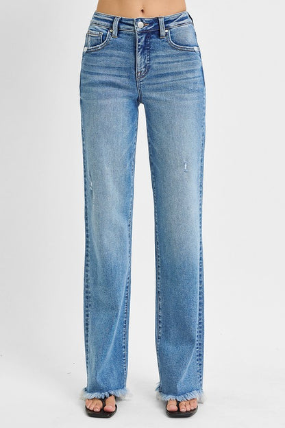 Gayle TC HR Straight Jeans