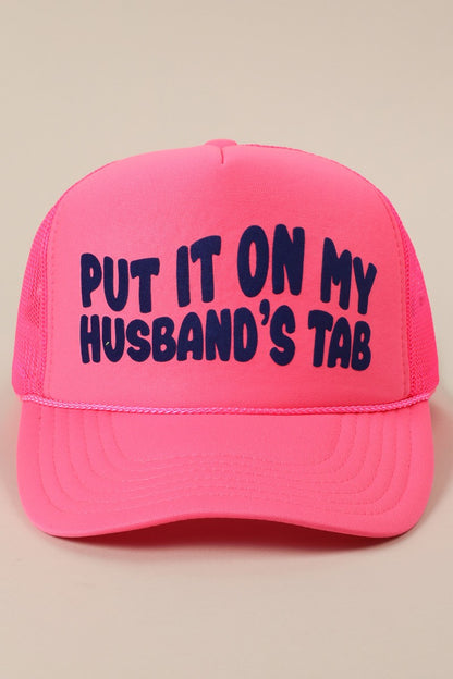 Husband's Trucker Hat