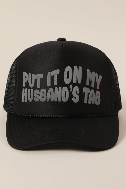 Husband's Trucker Hat