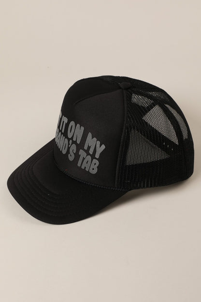 Husband's Trucker Hat