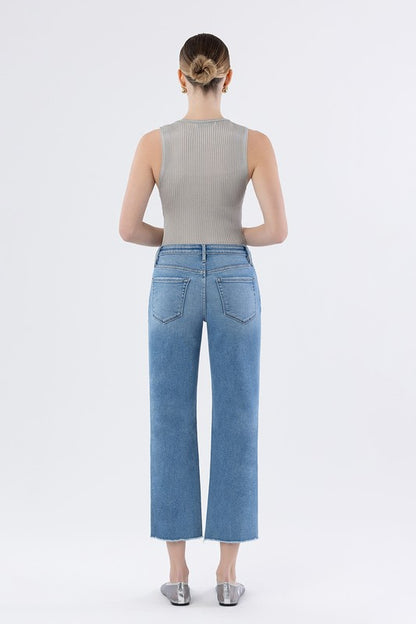 Theresa HR Crop Straights