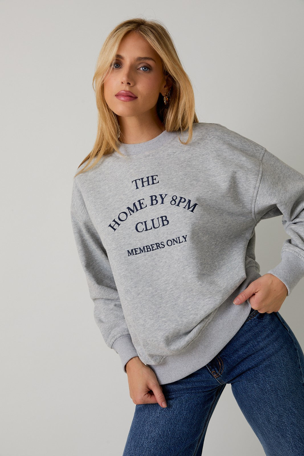 Home By 8pm Sweatshirt