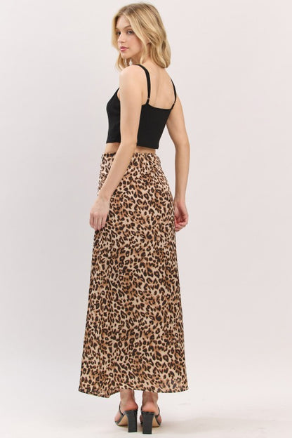 Sabrina Satin Maxi Skirt