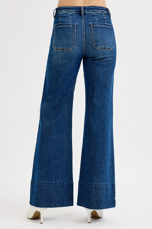 Jakob TC MR Wide Leg Denim