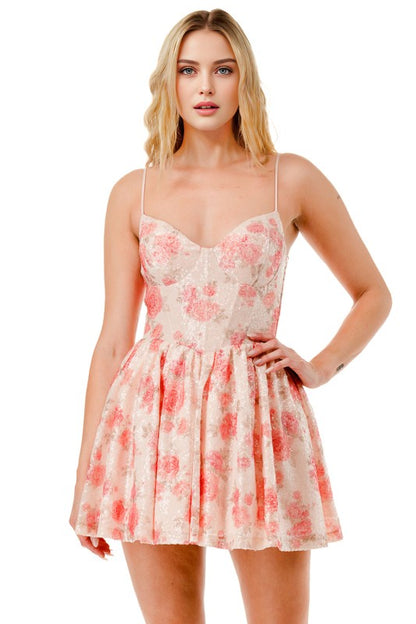 Cece Sequin Mini Dress