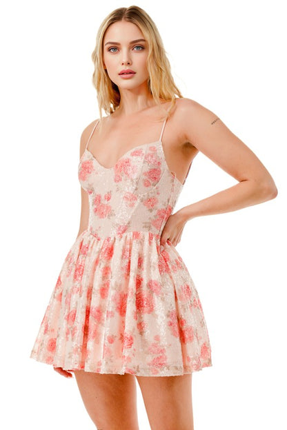 Cece Sequin Mini Dress