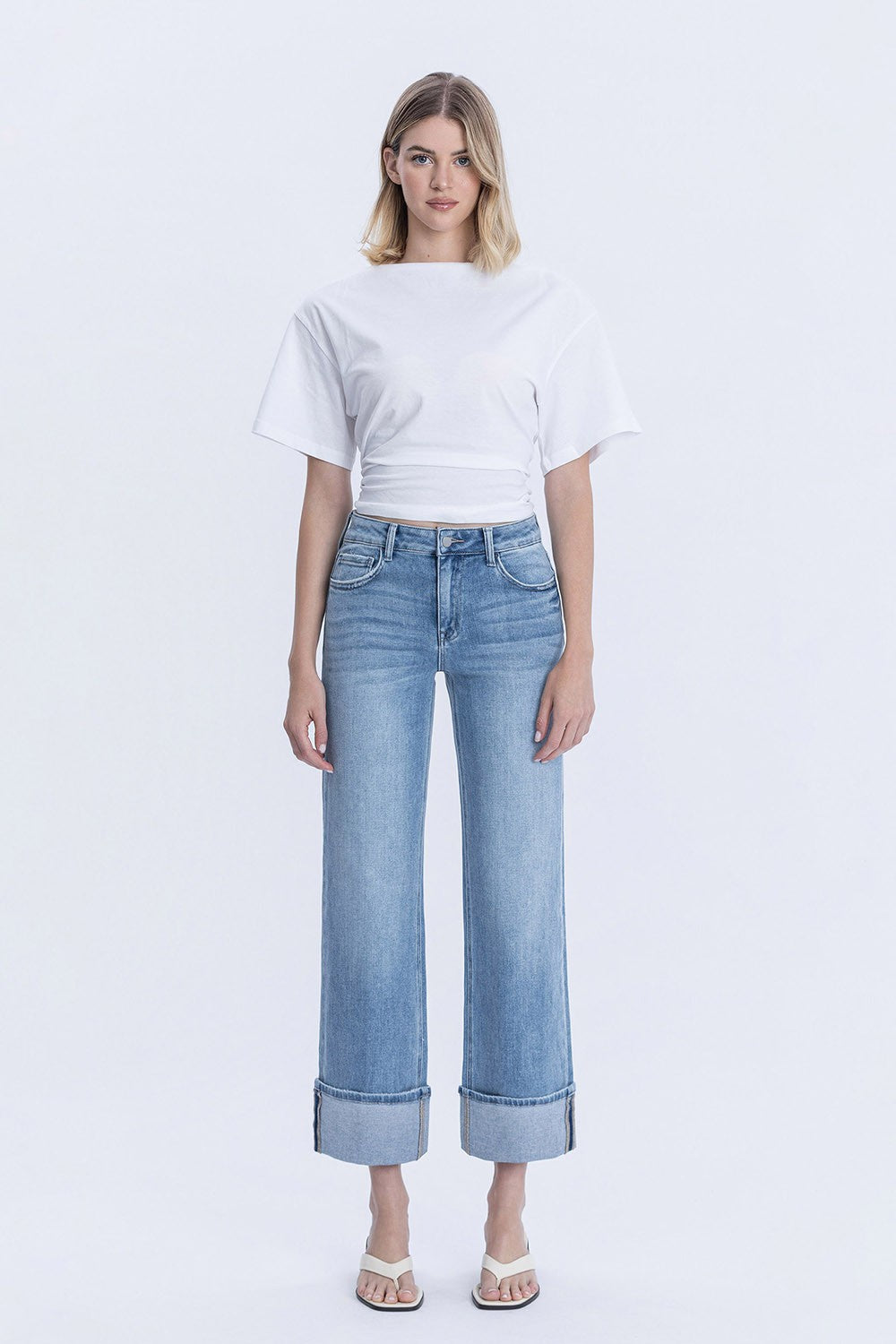 Sam HR Cuffed Denim