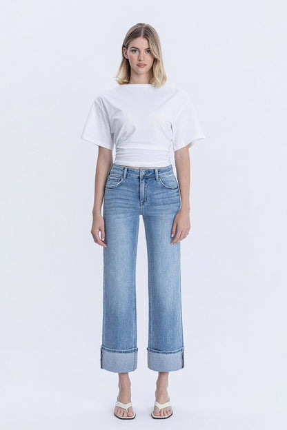 Sam HR Cuffed Denim