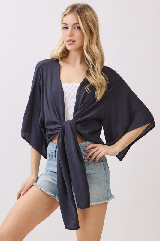 Vacation Tie Cardi