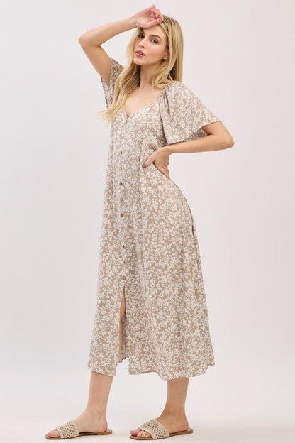 Victorian Midi Dress