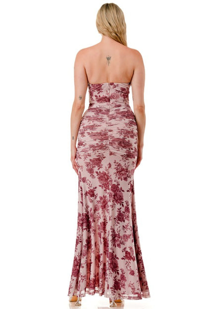 Rochelle Floral Gown
