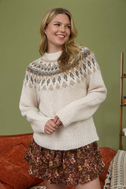 Franny Fair Isle Sweater