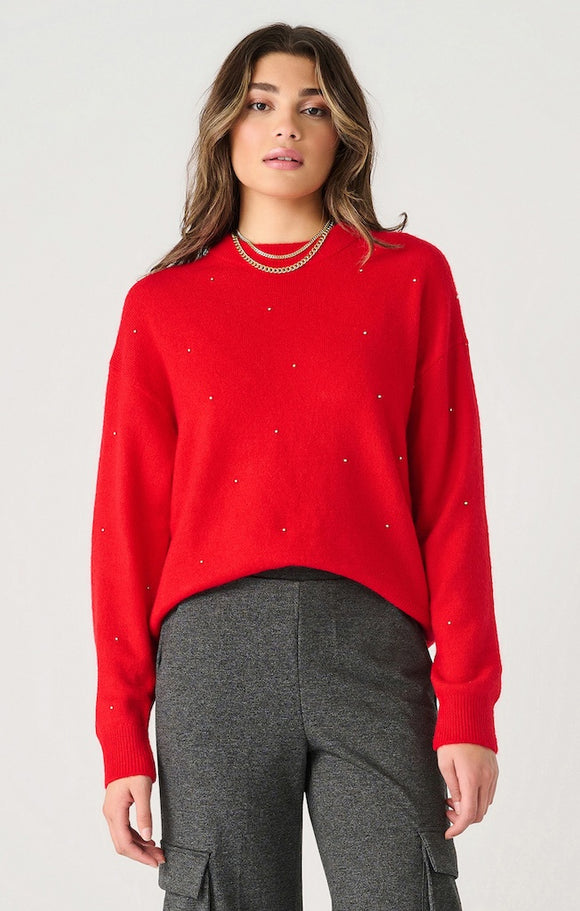 Cherries & Pearls Sweater