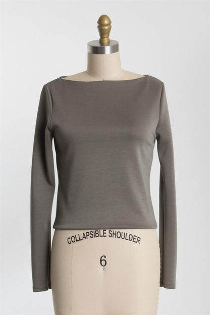 Morgie Boat Neck Top