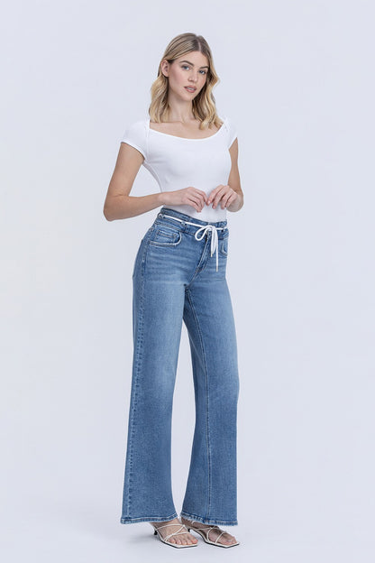 Cali HR Wide Denim