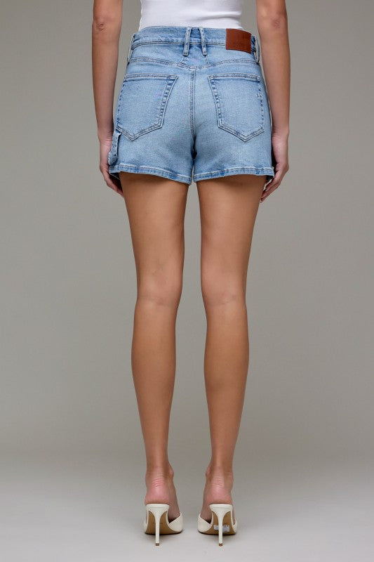 Kendall MR Denim Shorts