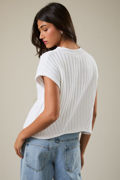 Raceen Sweater Top
