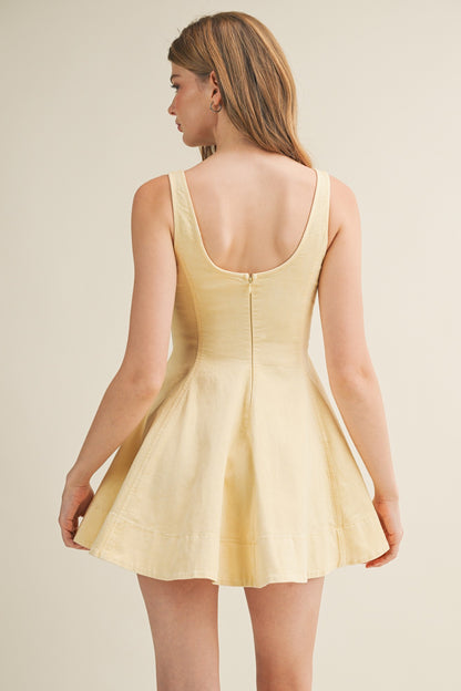 Gracie Denim Mini Dress