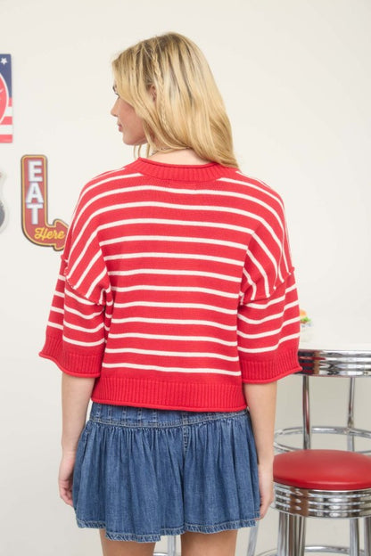 Devin Sweater Top