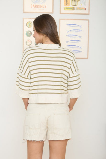 Devin Sweater Top