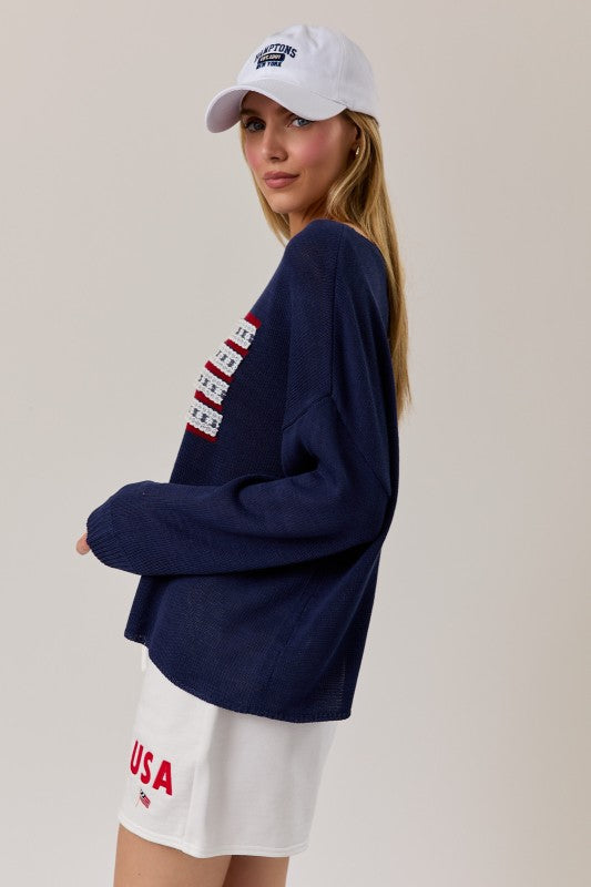 Flag Day Sweater