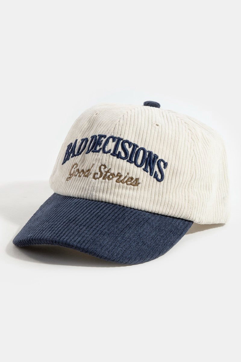Bad Decisions Hat