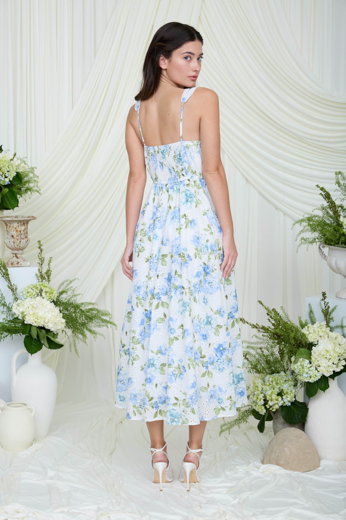 Morning Glory Midi Dress