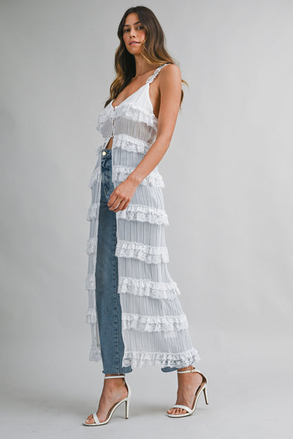 Kels Open Midi Dress