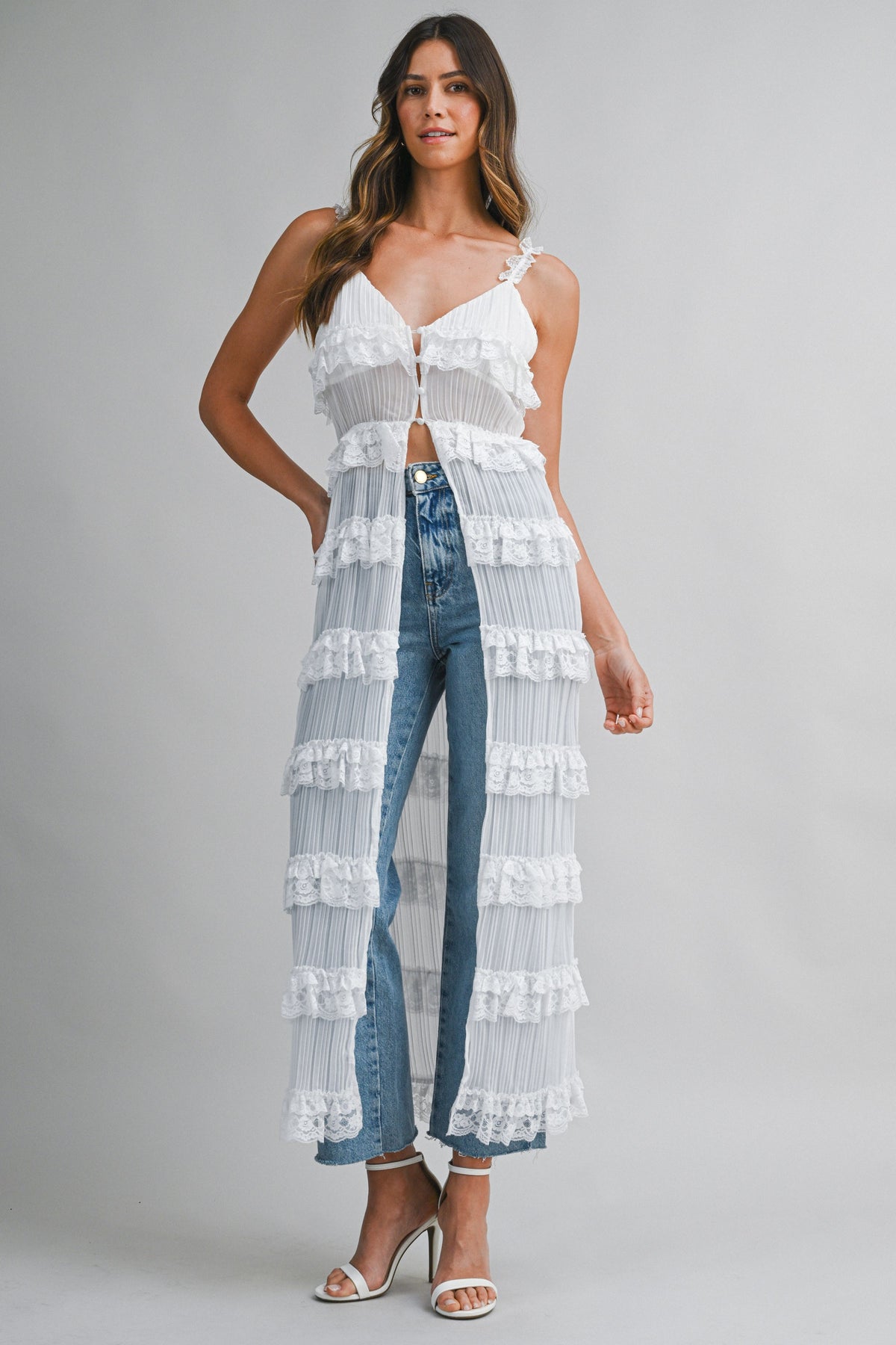 Kels Open Midi Dress