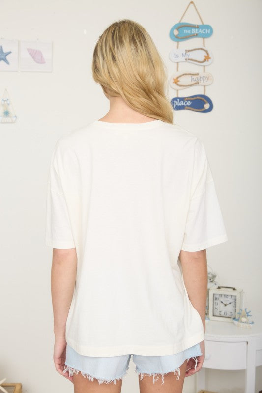 Lake Days Graphic Top