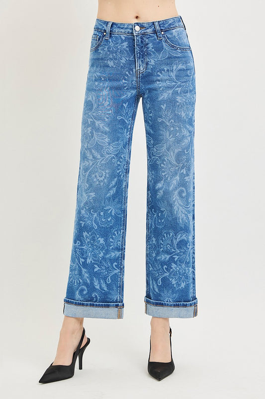 Lulus MR Printed Jeans