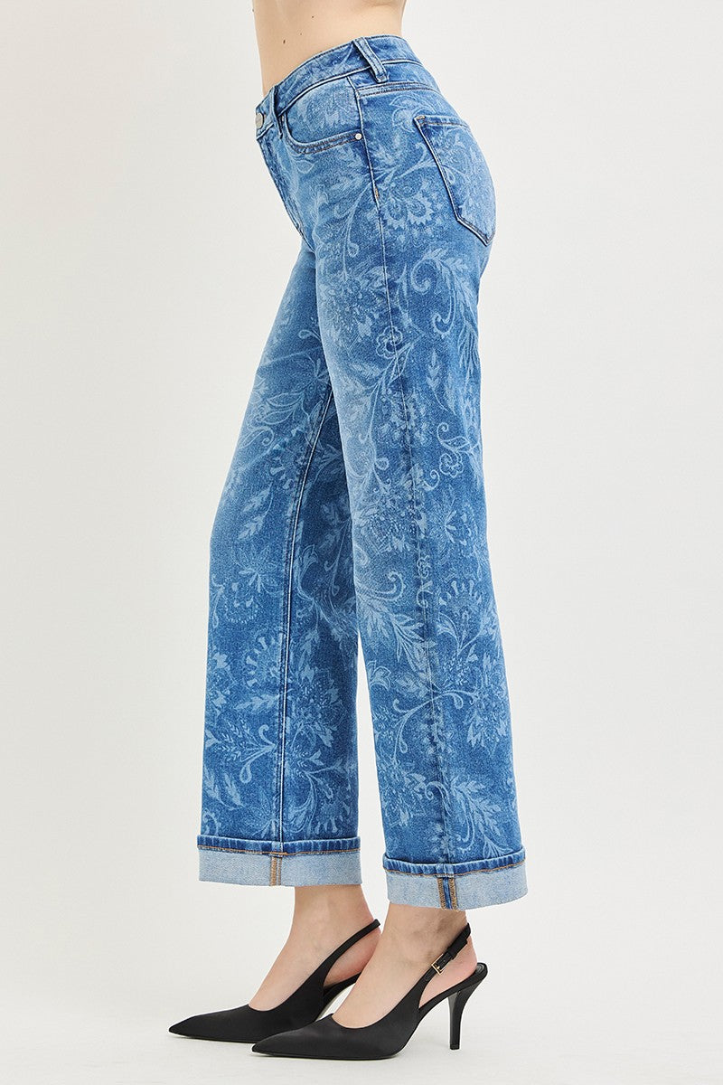 Lulus MR Printed Jeans
