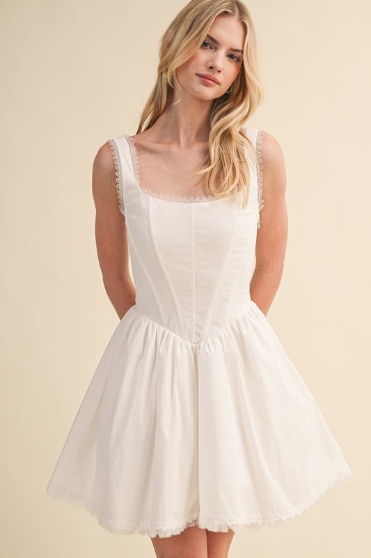 Fraya Lace Mini Dress