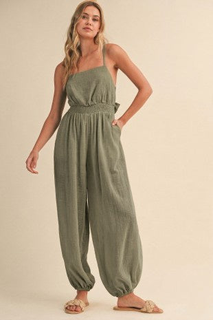 Chipper Gauze Jumpsuit