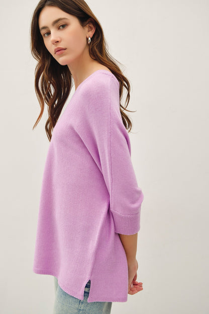 Gizelle Vneck Sweater