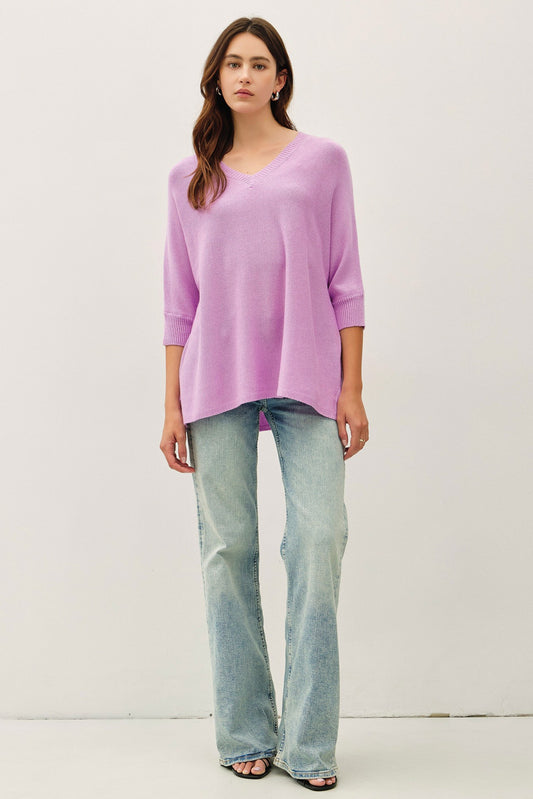 Gizelle Vneck Sweater
