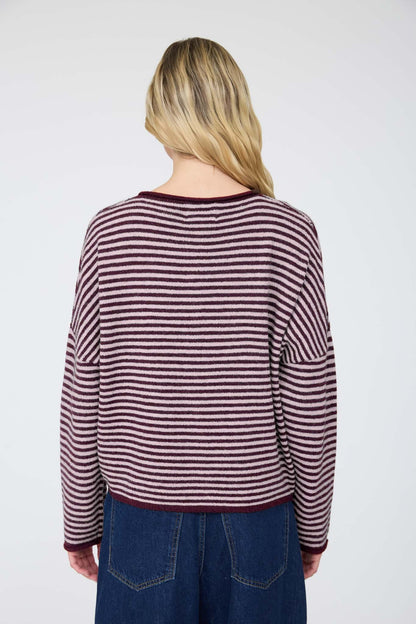 JP Striped Cardi