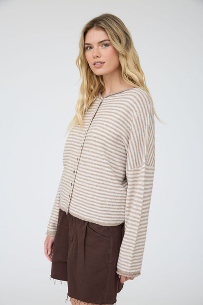 JP Striped Cardi