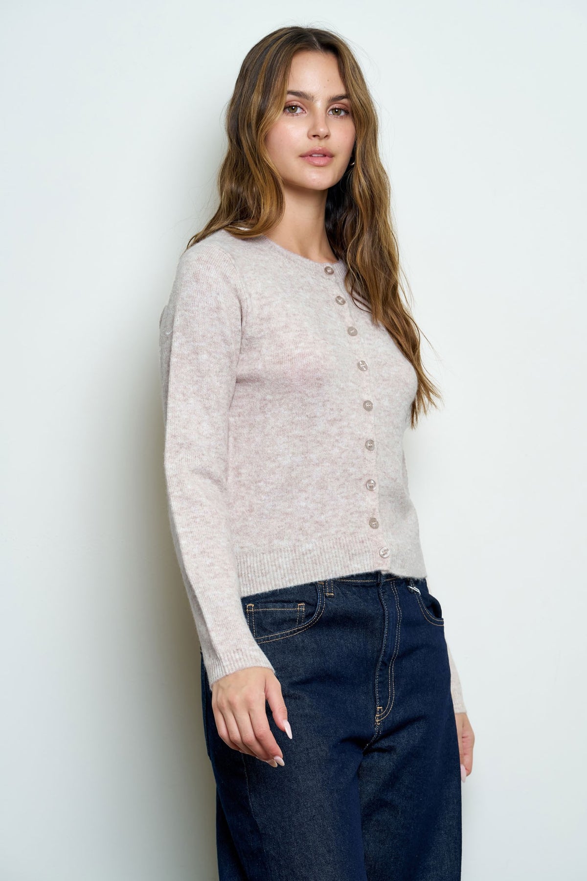 Loci Button Cardi