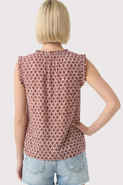 Wendal Ruffle Top