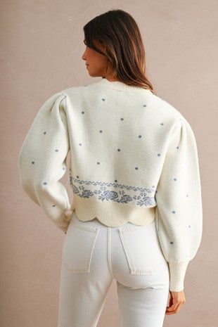 Swan Dive Sweater