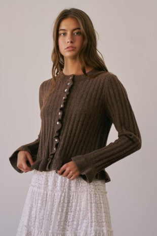 Dani Button Cardi