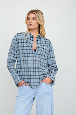 Laurie Plaid Top