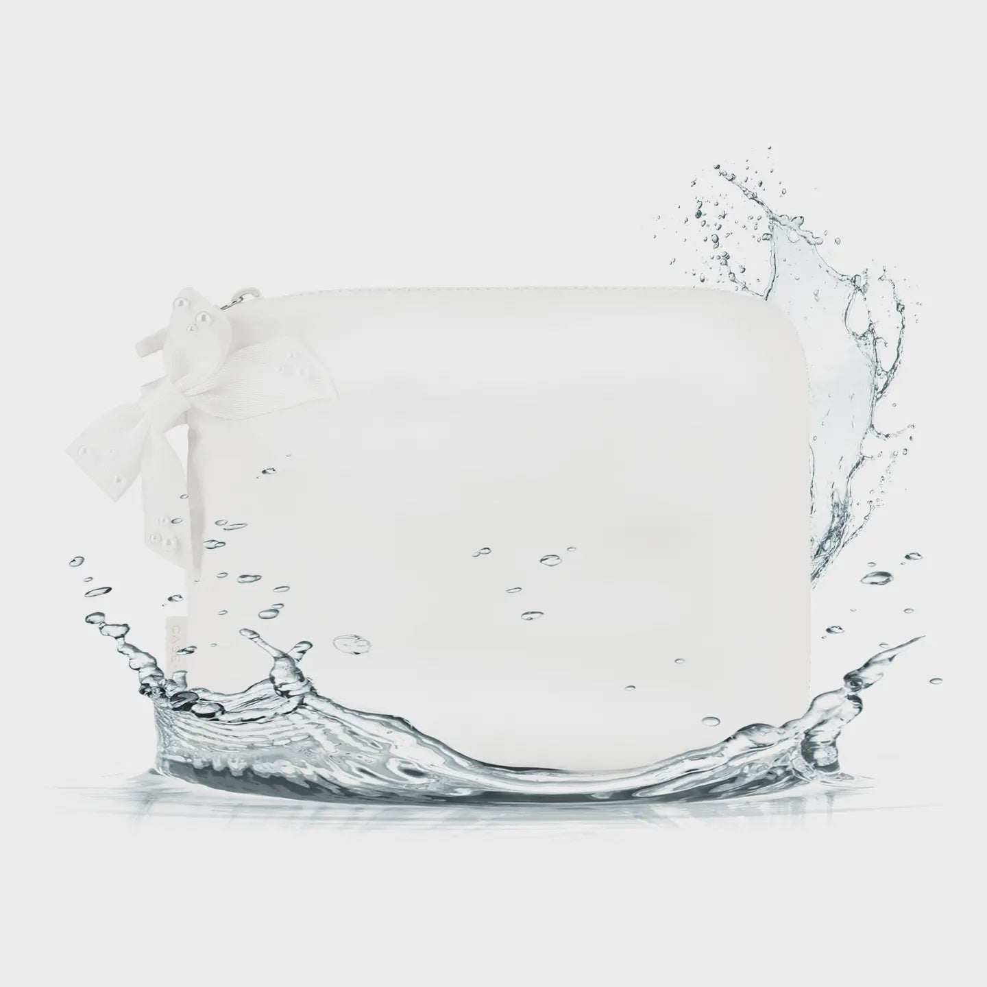 Bow Waterproof Zip Pouch